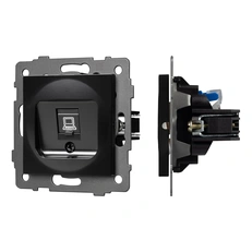 Изображение Компьютерная розетка RJ-45 Cat.6 Arlight APO, черный 049847